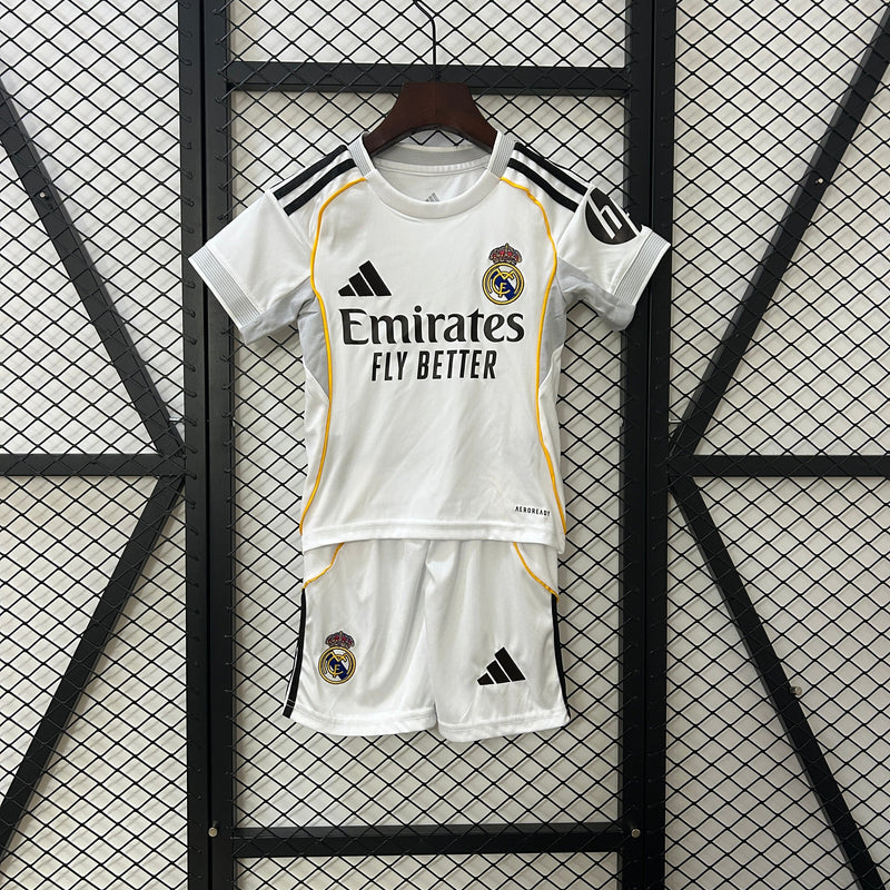 Kids Real Madrid 25/26 Home