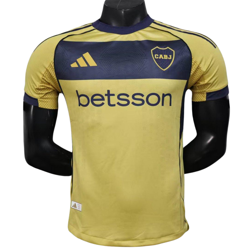 Camisa Boca Jr III 25/26 - Comemorativa 120 anos Versão Jogador