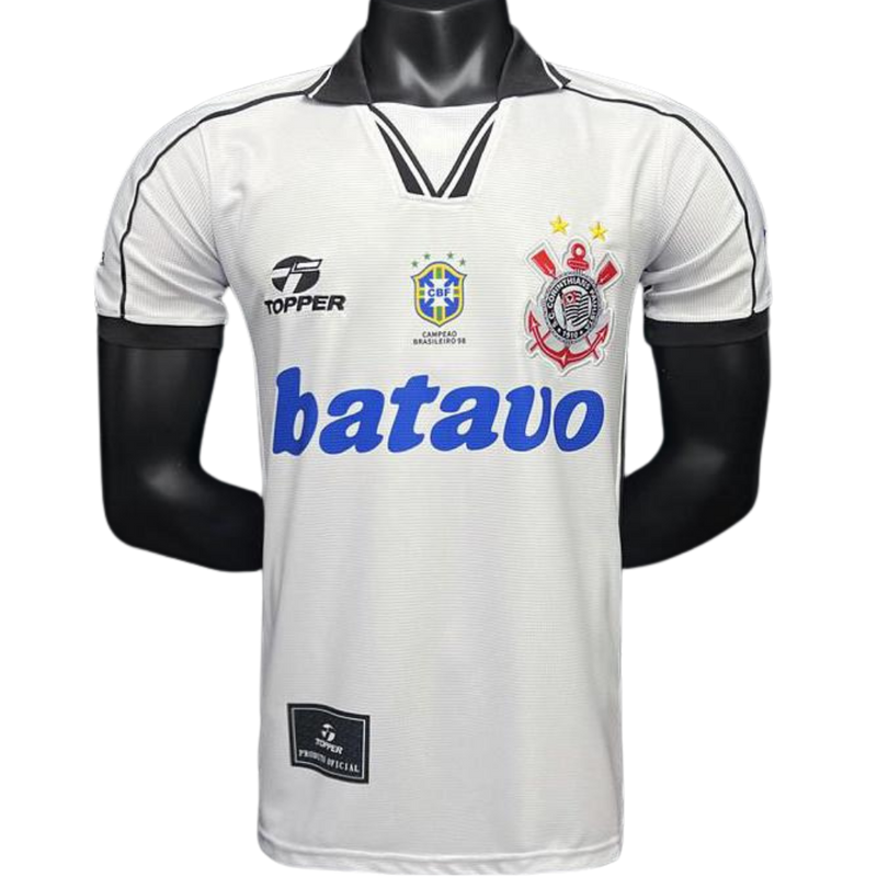 Camisa Retrô Timão I 1999 - Branca